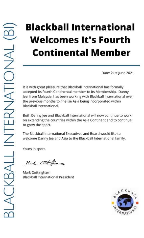 Blackball International Asian Continental Member